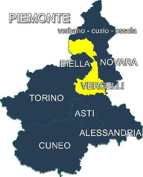 Pronto Intervento 24 - Mappa Piemonte